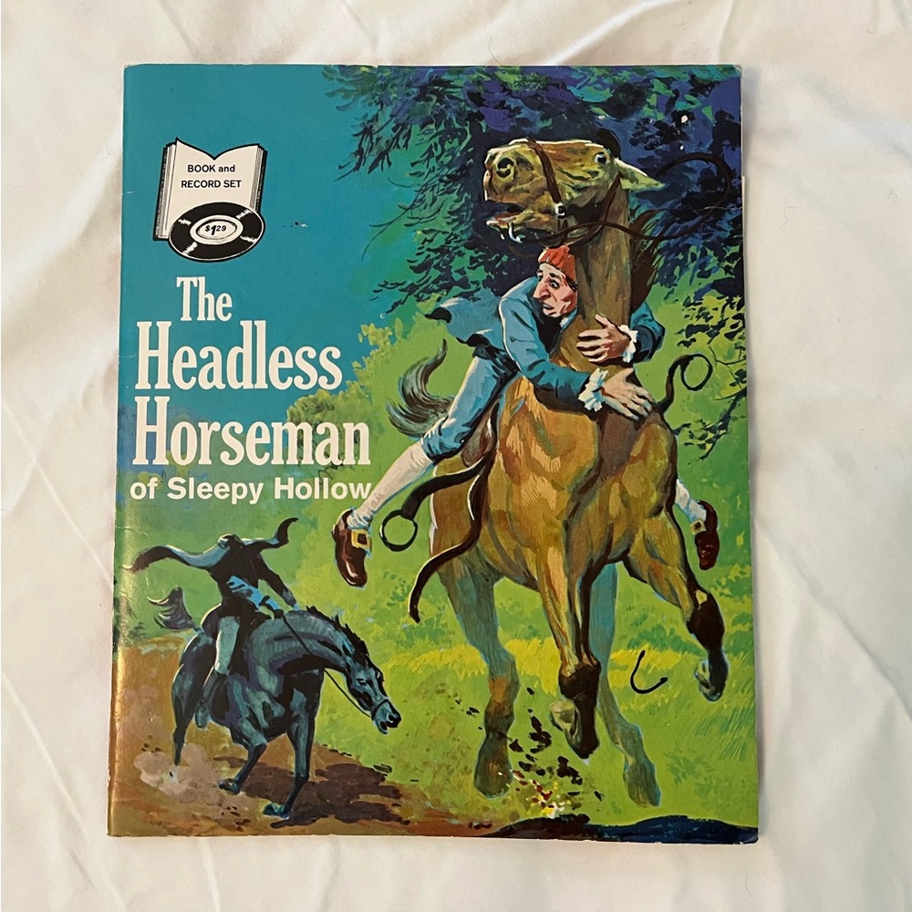 The Headless Horseman Book and vinyl Record Set